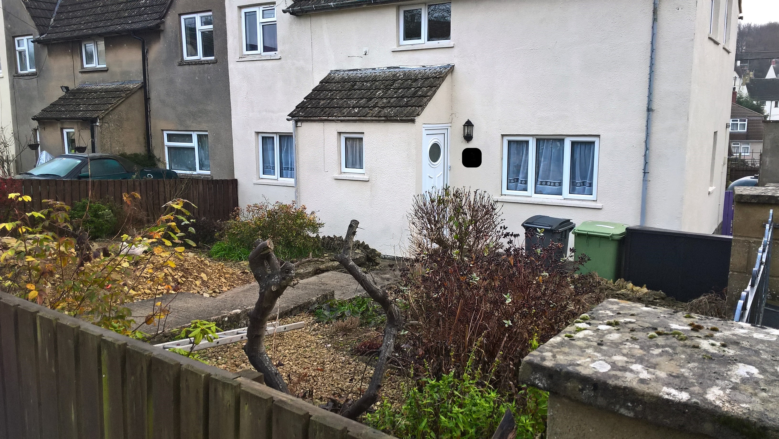 Block pave driveway, Northleach - before work