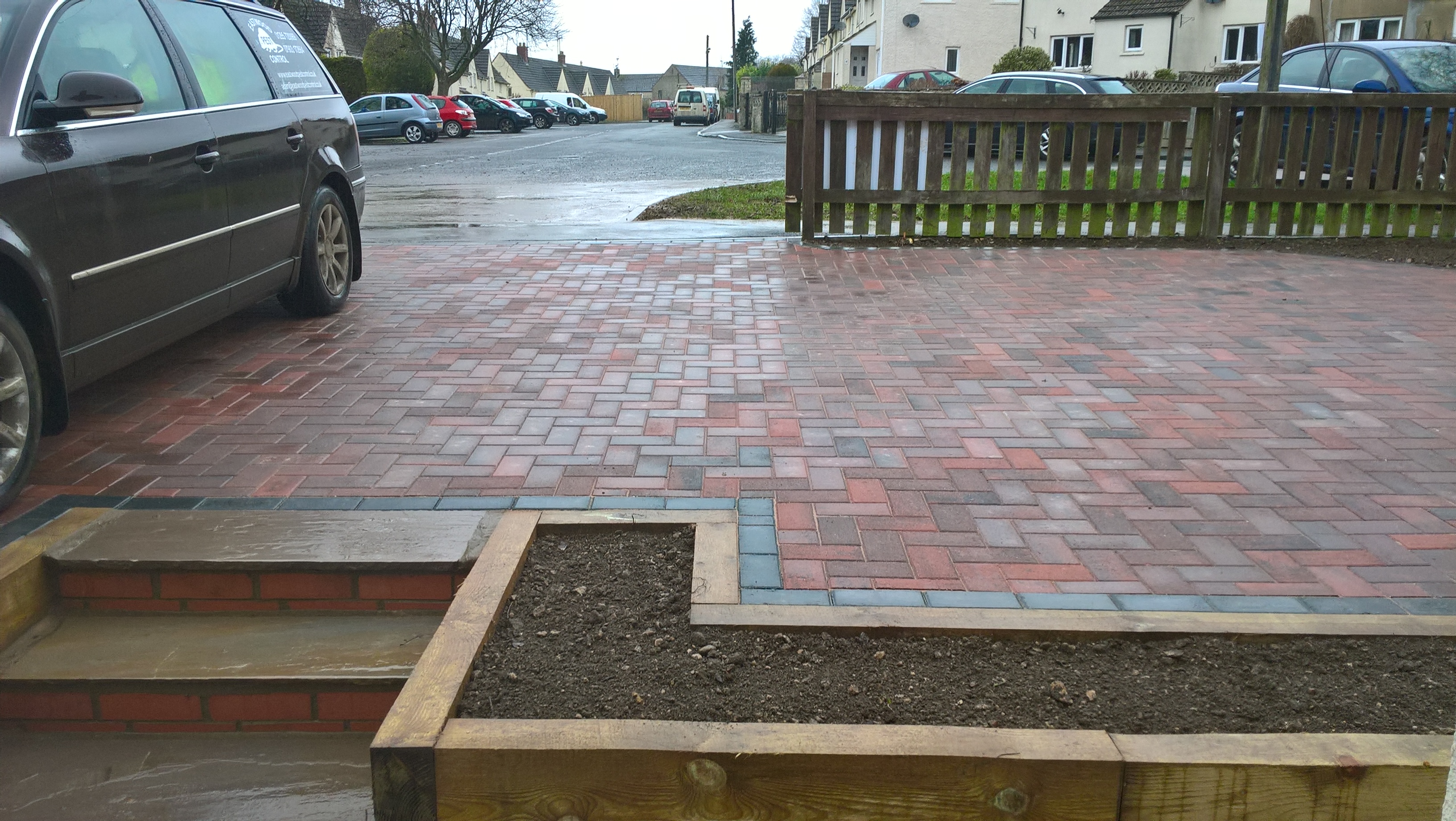 Block pave driveway, Northleach finished